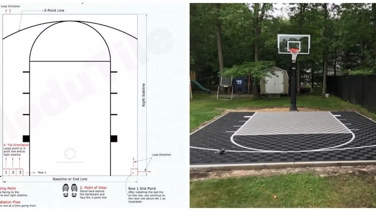 How long is a basketball court?